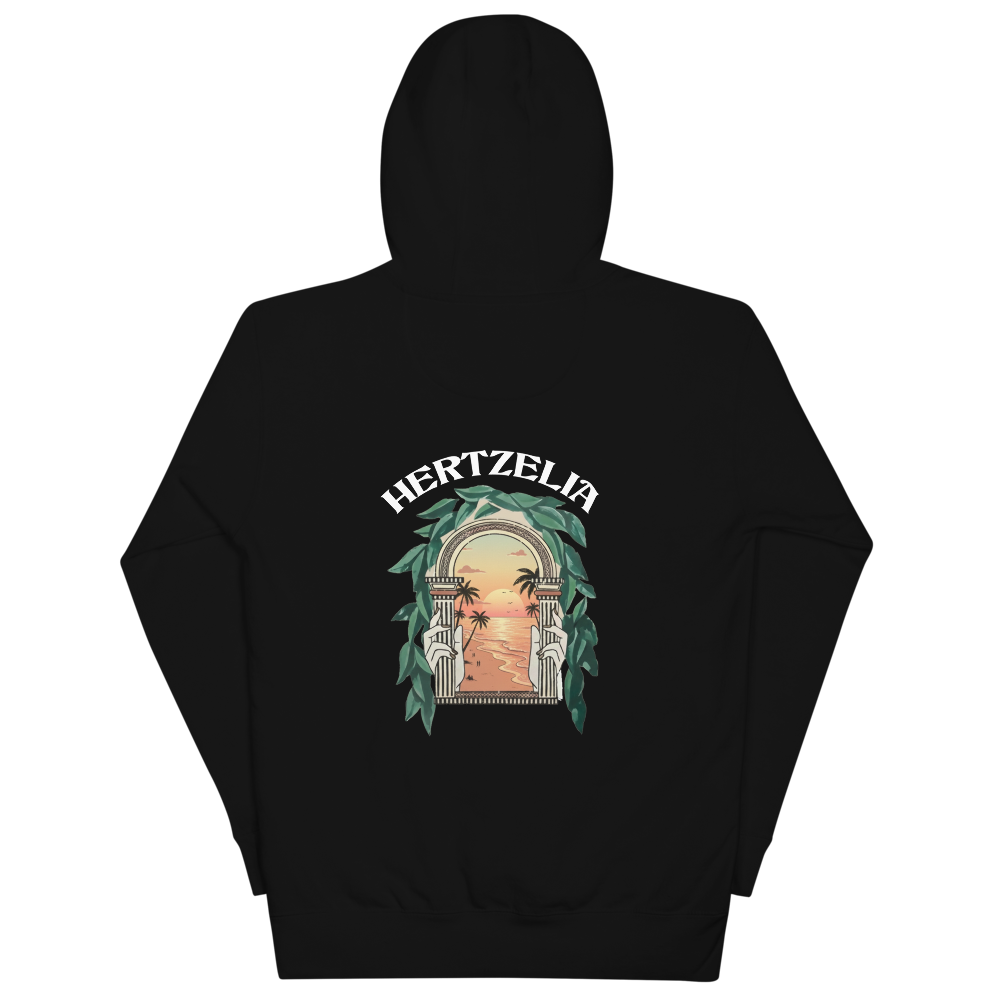 Hoodie Herzliya Signature – Noir