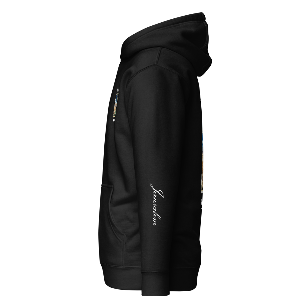Hoodie Jerusalem Signature – Noir