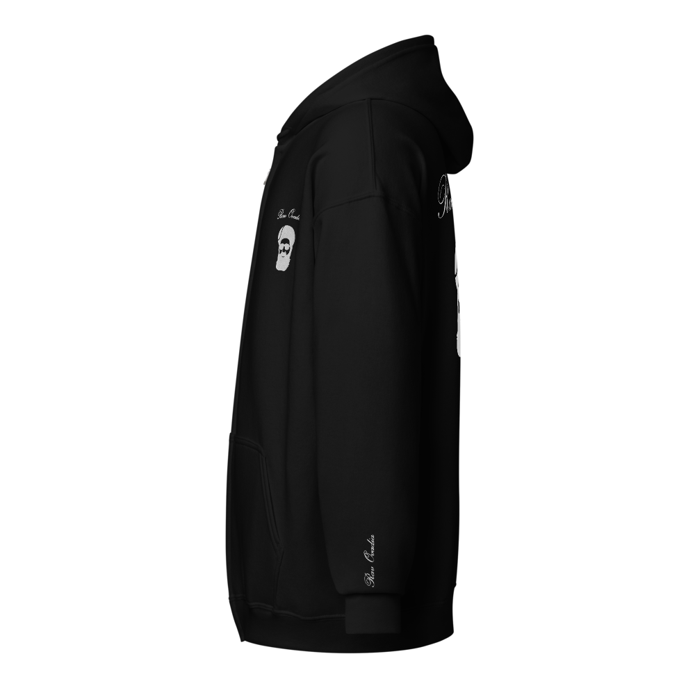 Sweat Zippé Rav Ovadia Signature – Noir