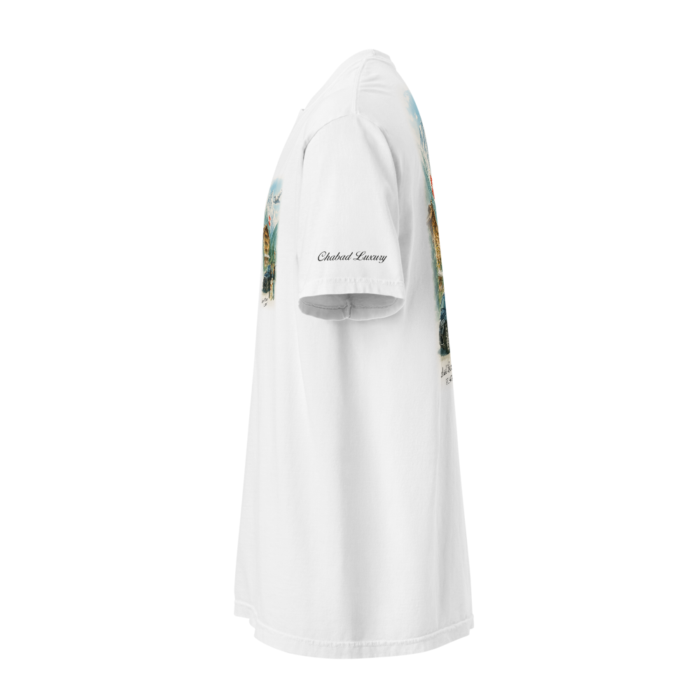 T-shirt Habad St Moritz Signature – Blanc