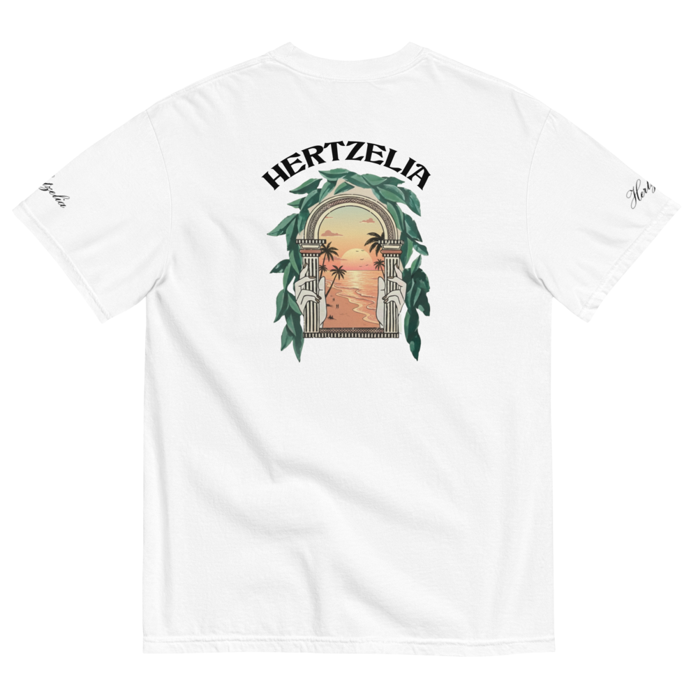 T-shirt Herzliya Signature – Blanc