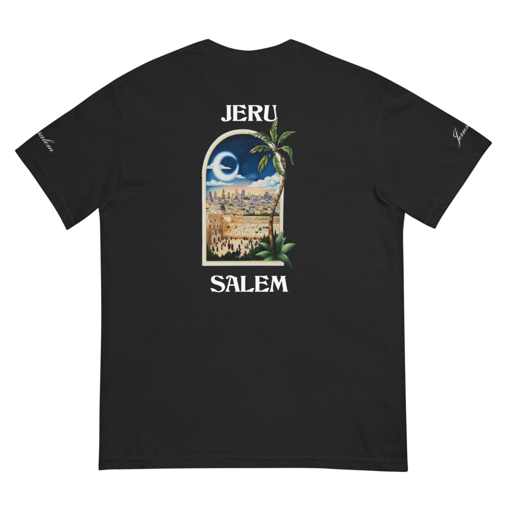T-shirt Jerusalem Signature – Noir