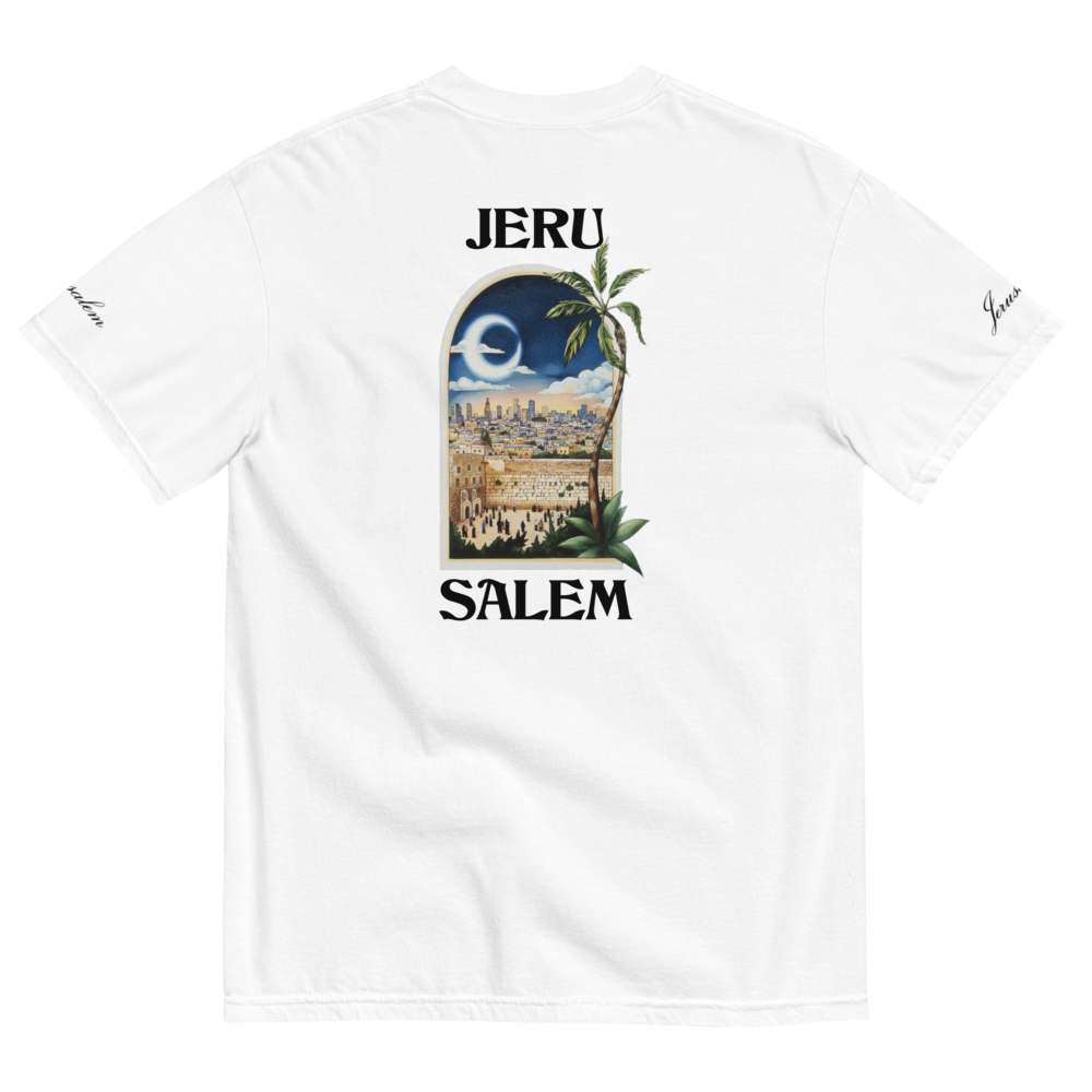 T-shirt Jerusalem Signature – Blanc