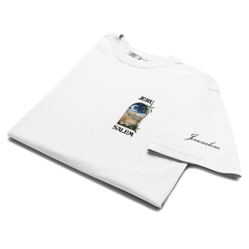 T-shirt Jerusalem Signature – Blanc