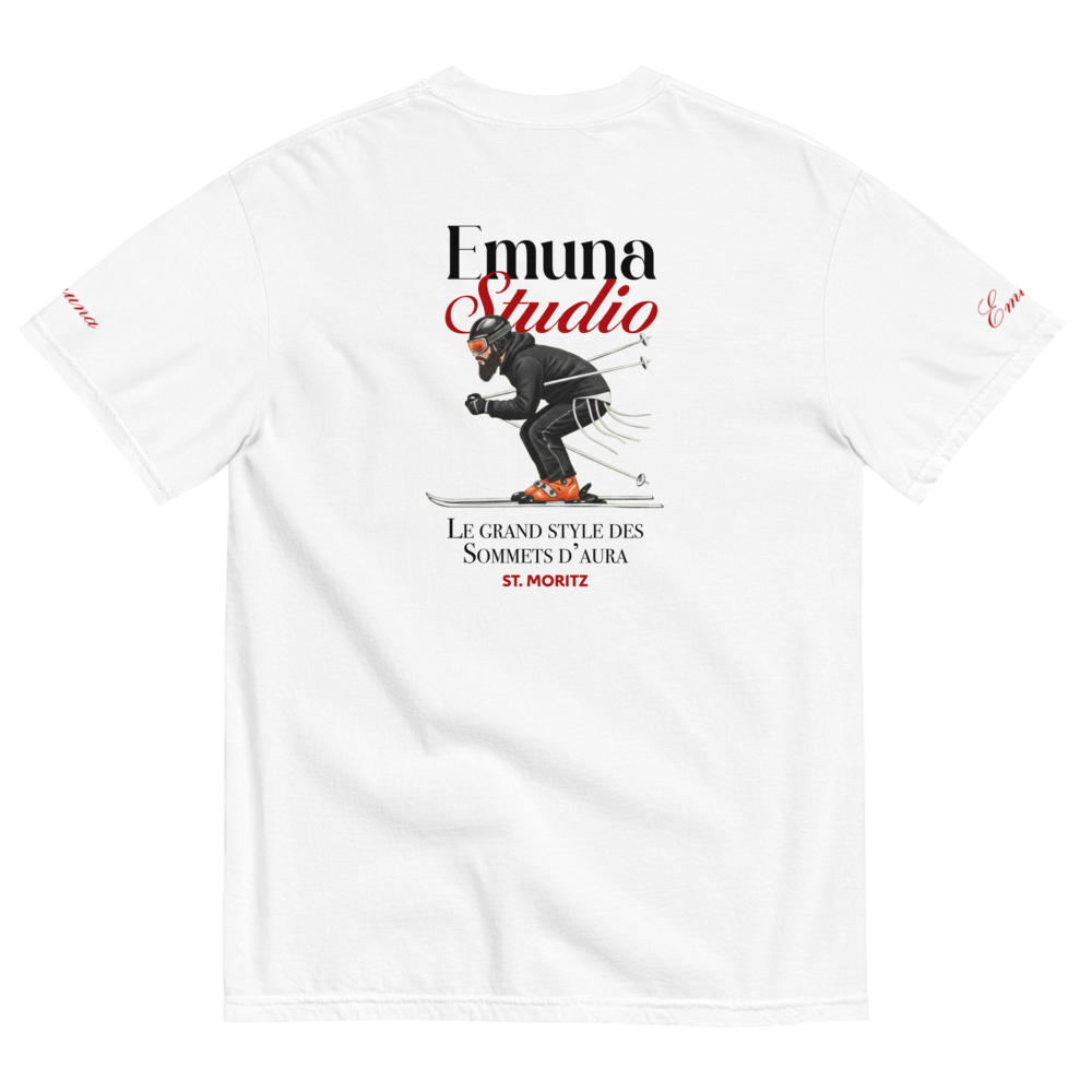 T-shirt Emuna Signature – Blanc