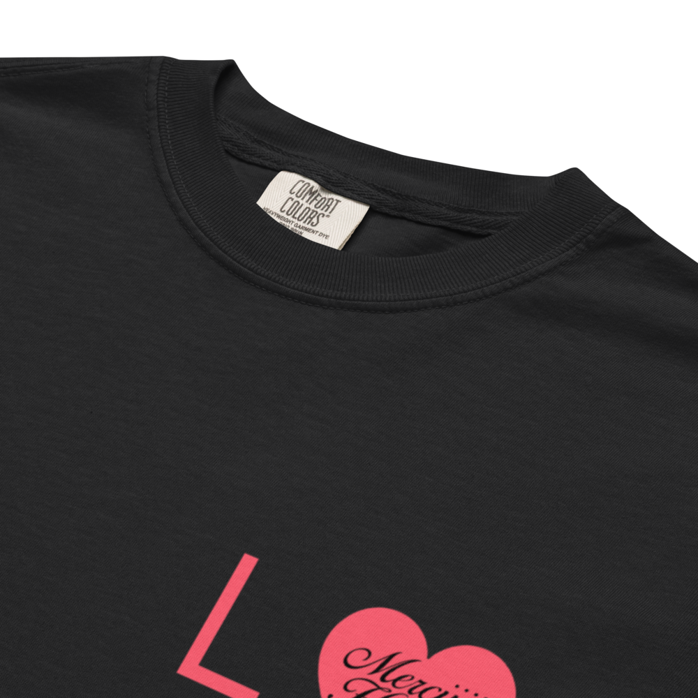T-shirt Love Hashem Signature – Noir