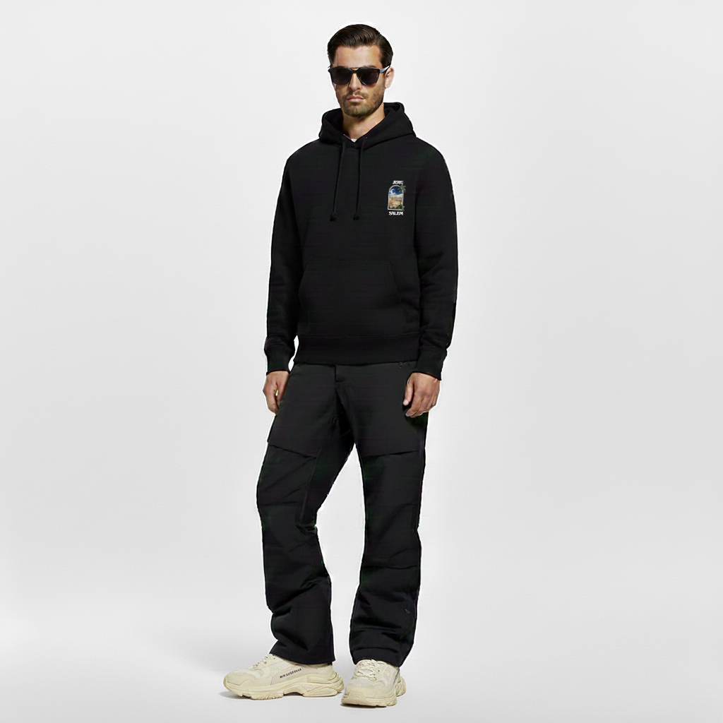 Hoodie Jerusalem Signature – Noir