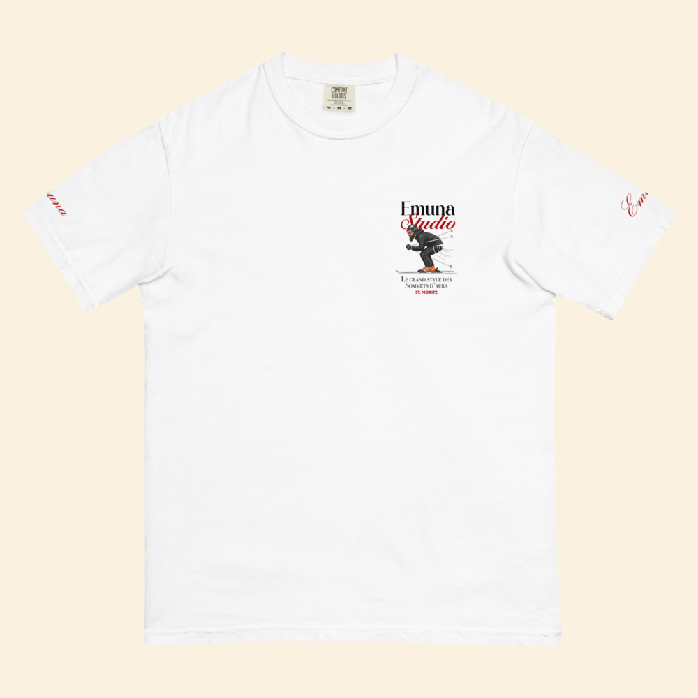 T-shirt Emuna Signature – Blanc