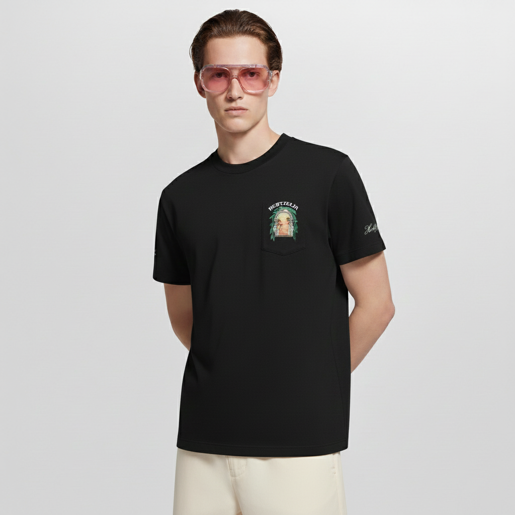 T-shirt Herzliya Signature – Noir