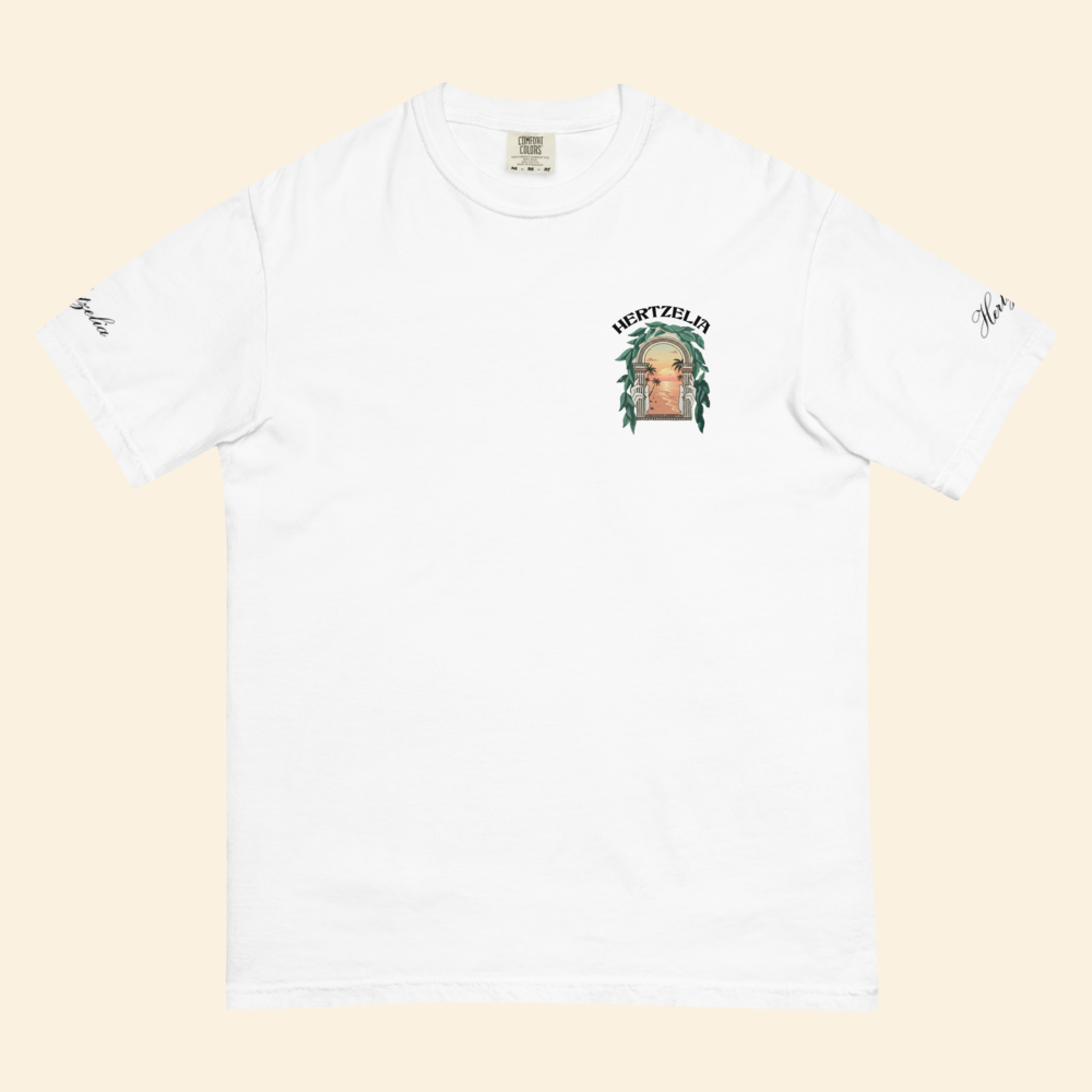 T-shirt Herzliya Signature – Blanc