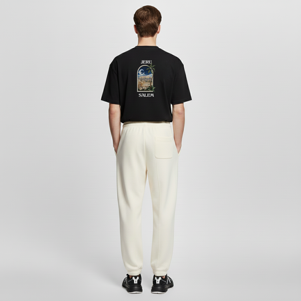 T-shirt Jerusalem Signature – Noir