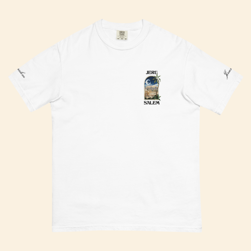 T-shirt Jerusalem Signature – Blanc