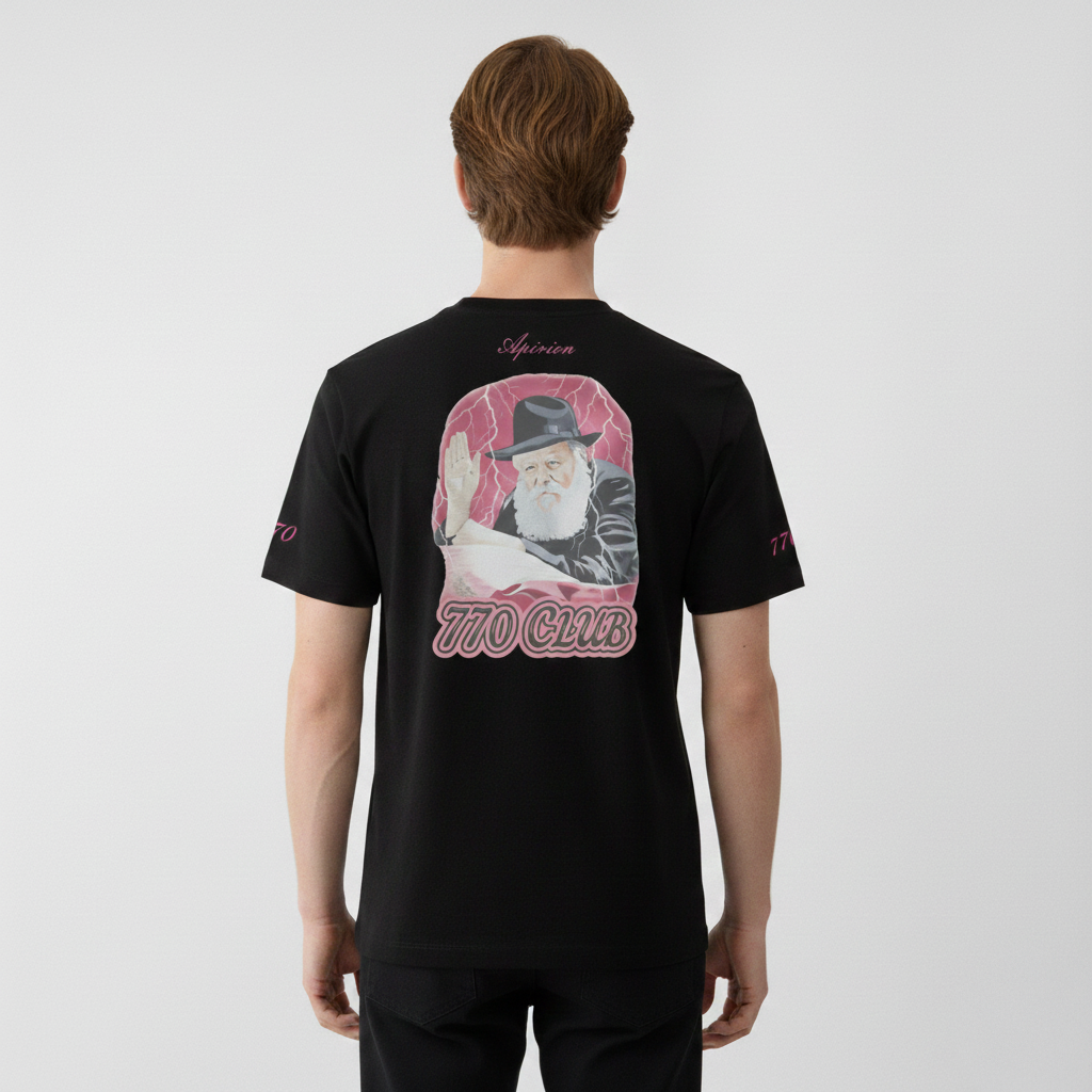 770 Club — T-shirt Noir